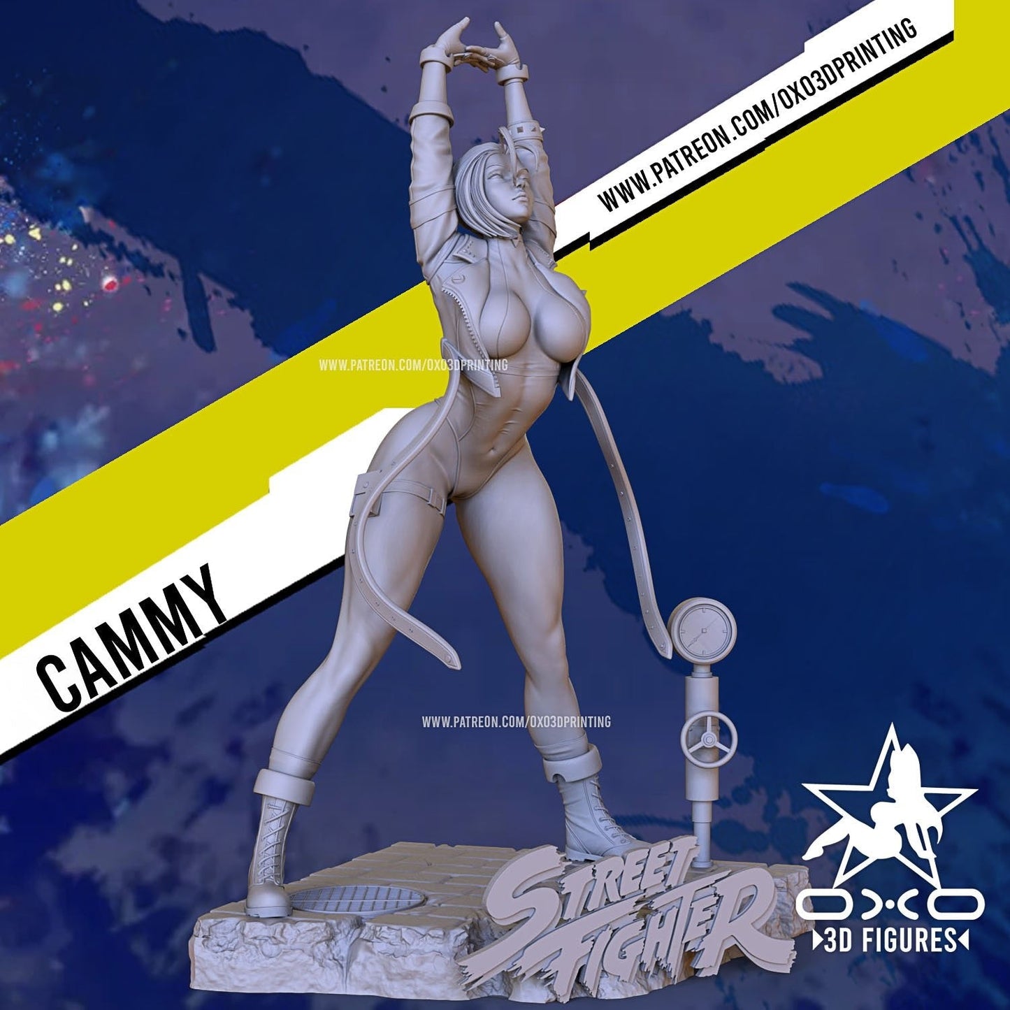 Cammy Stretch - OXO3D - Dark Forge Arts