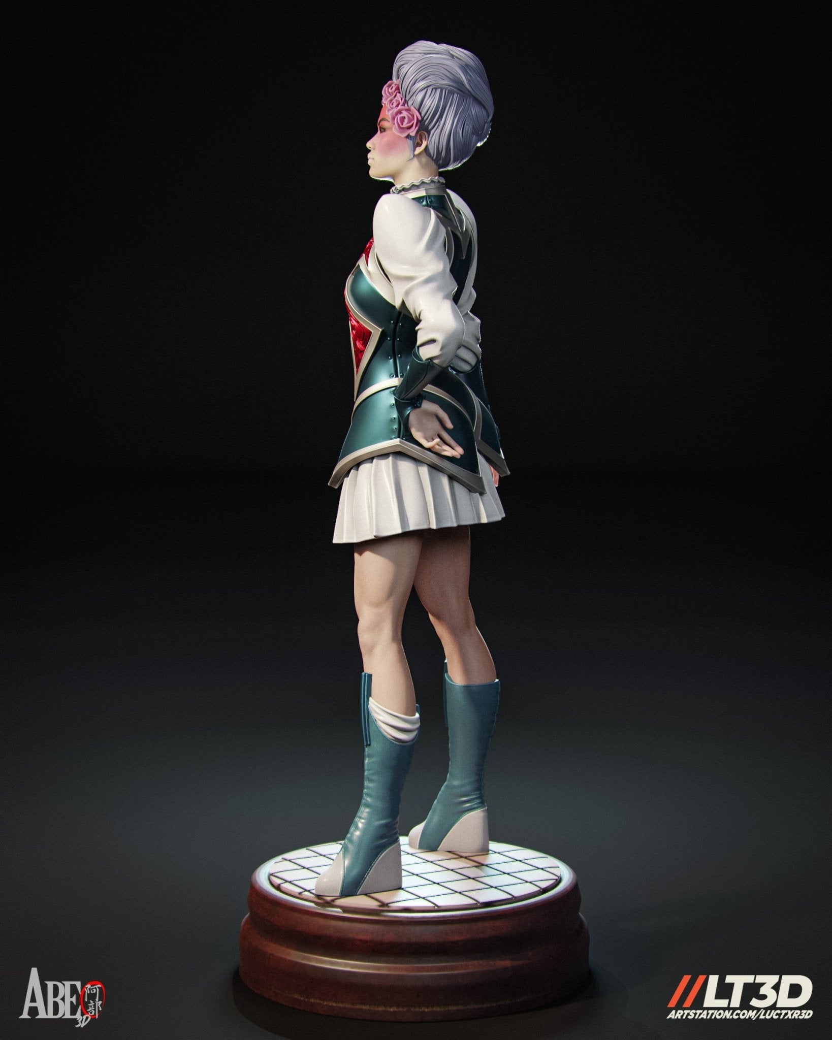 Captain Britain - Abe3D - Dark Forge Arts