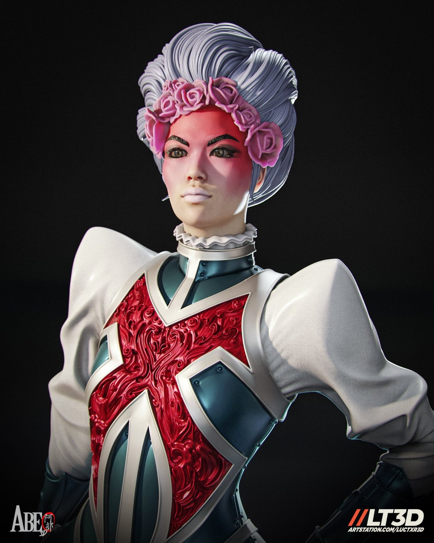 Captain Britain - Abe3D - Dark Forge Arts