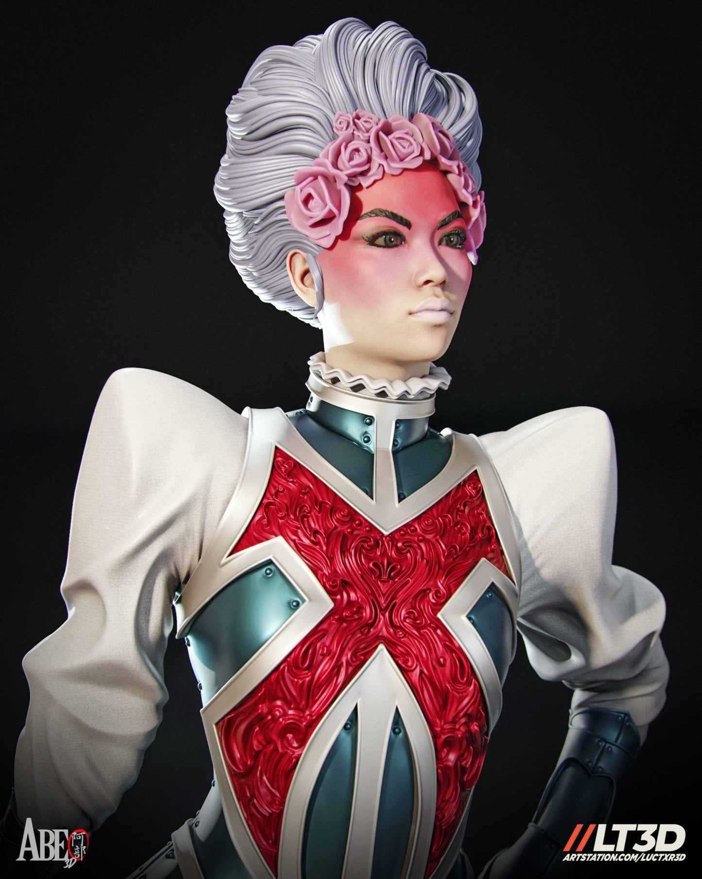 Captain Britain - Abe3D - Dark Forge Arts