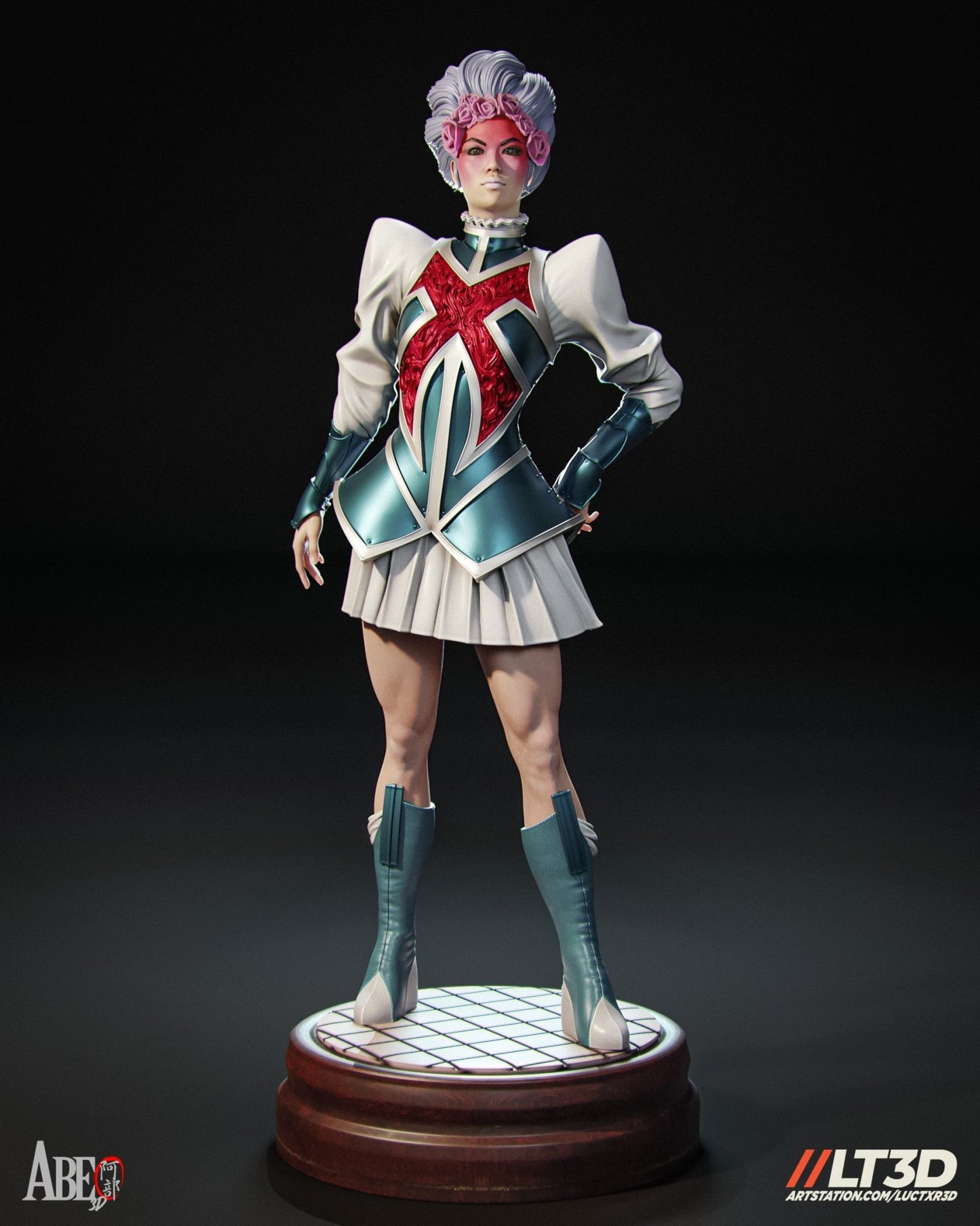 Captain Britain - Abe3D - Dark Forge Arts