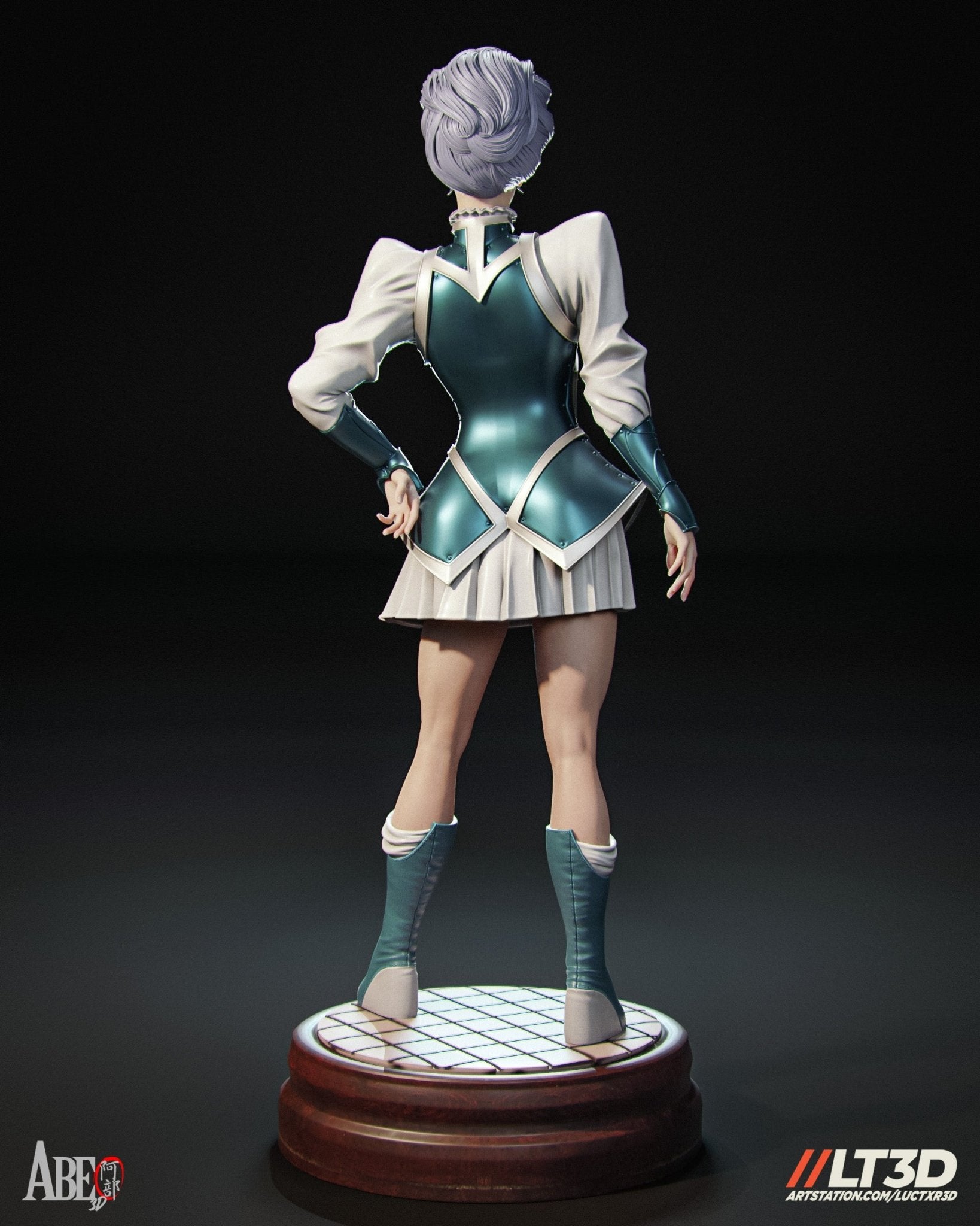 Captain Britain - Abe3D - Dark Forge Arts