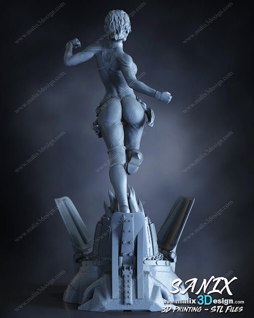 Captain Marvel - Sanix3D - Dark Forge Arts