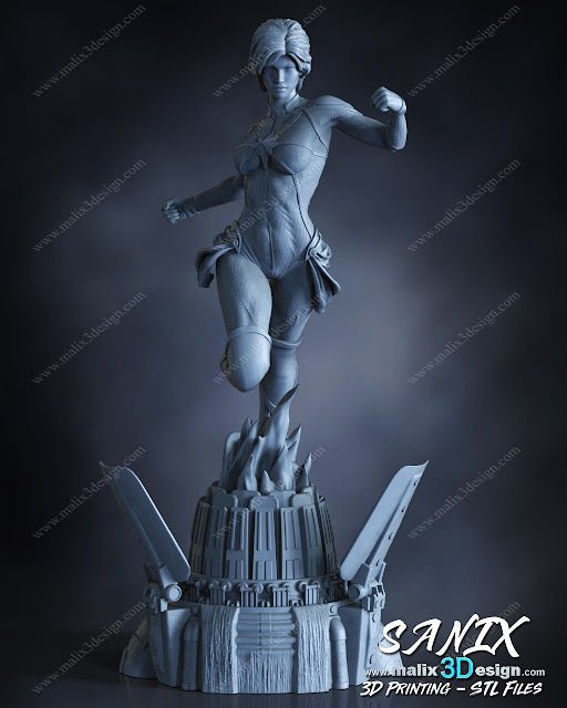 Captain Marvel - Sanix3D - Dark Forge Arts