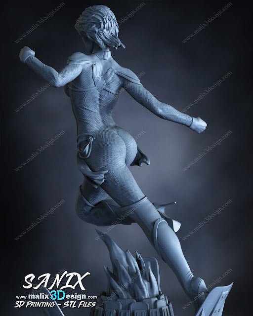 Captain Marvel - Sanix3D - Dark Forge Arts