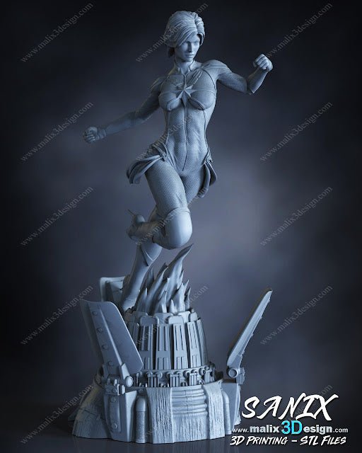 Captain Marvel - Sanix3D - Dark Forge Arts
