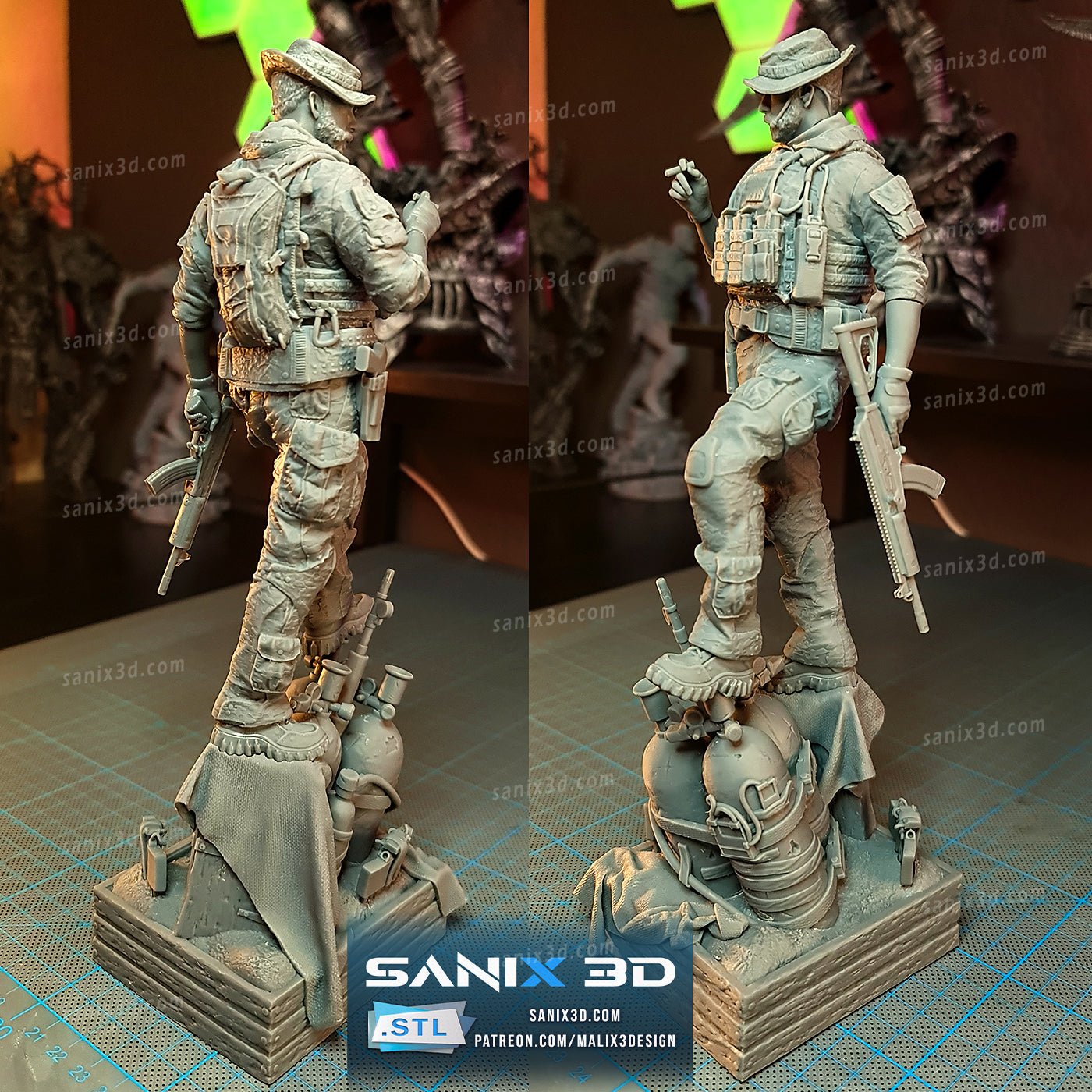 Captain Price - Sanix3D - Dark Forge Arts