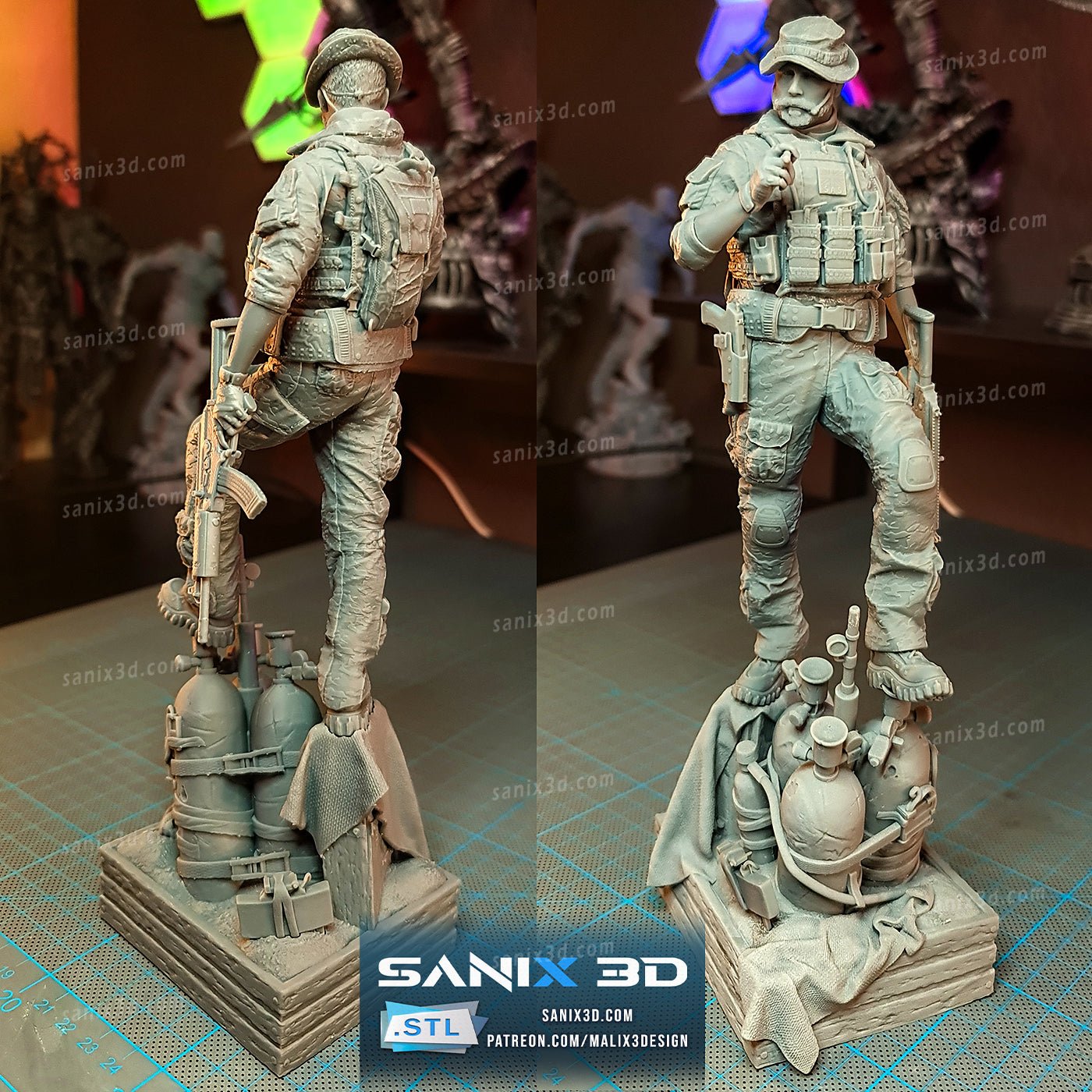 Captain Price - Sanix3D - Dark Forge Arts