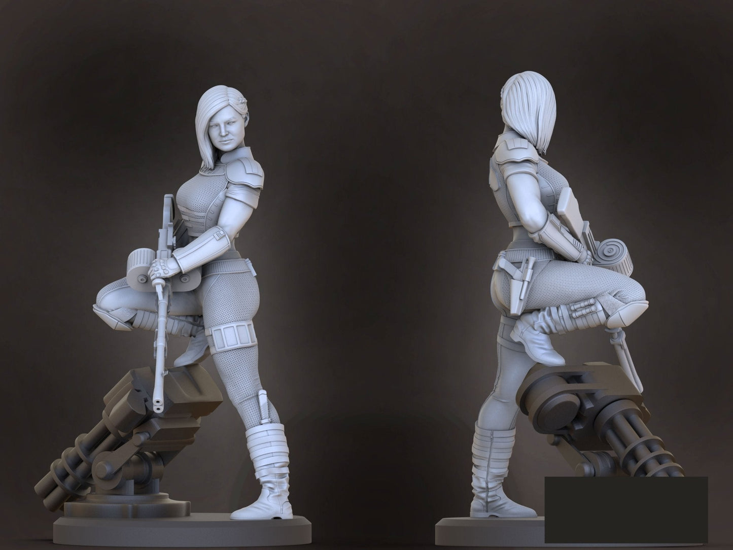 Cara Dune - Artifex3D - Dark Forge Arts
