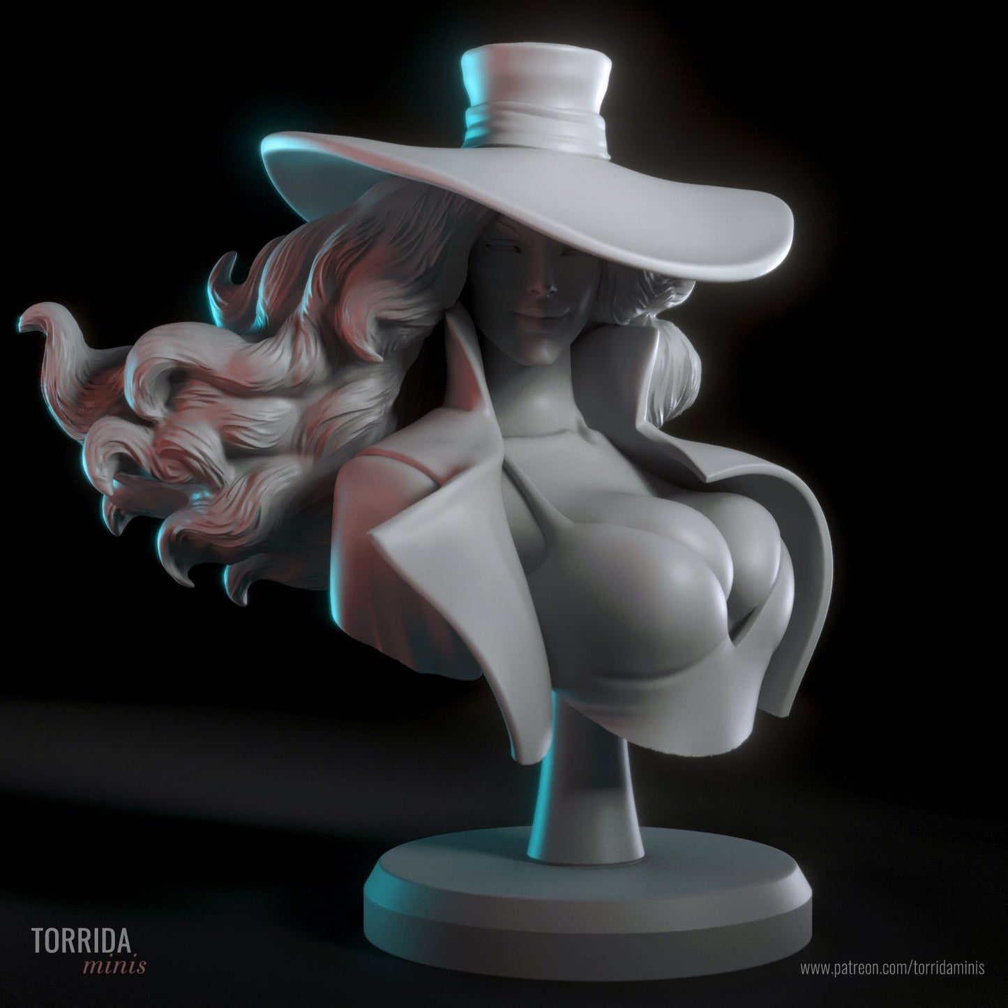 Carmen San Diego - Torrida Minis - Dark Forge Arts