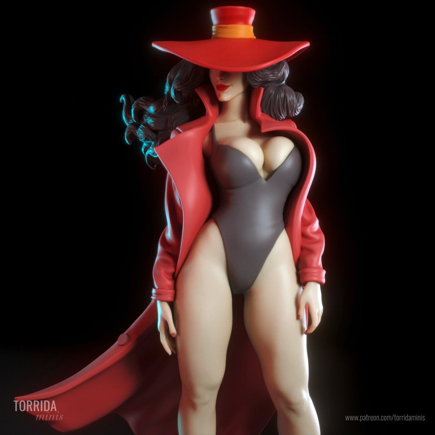 Carmen San Diego - Torrida Minis - Dark Forge Arts
