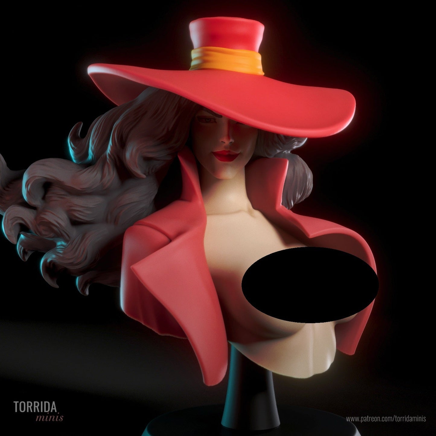 Carmen San Diego - Torrida Minis - Dark Forge Arts