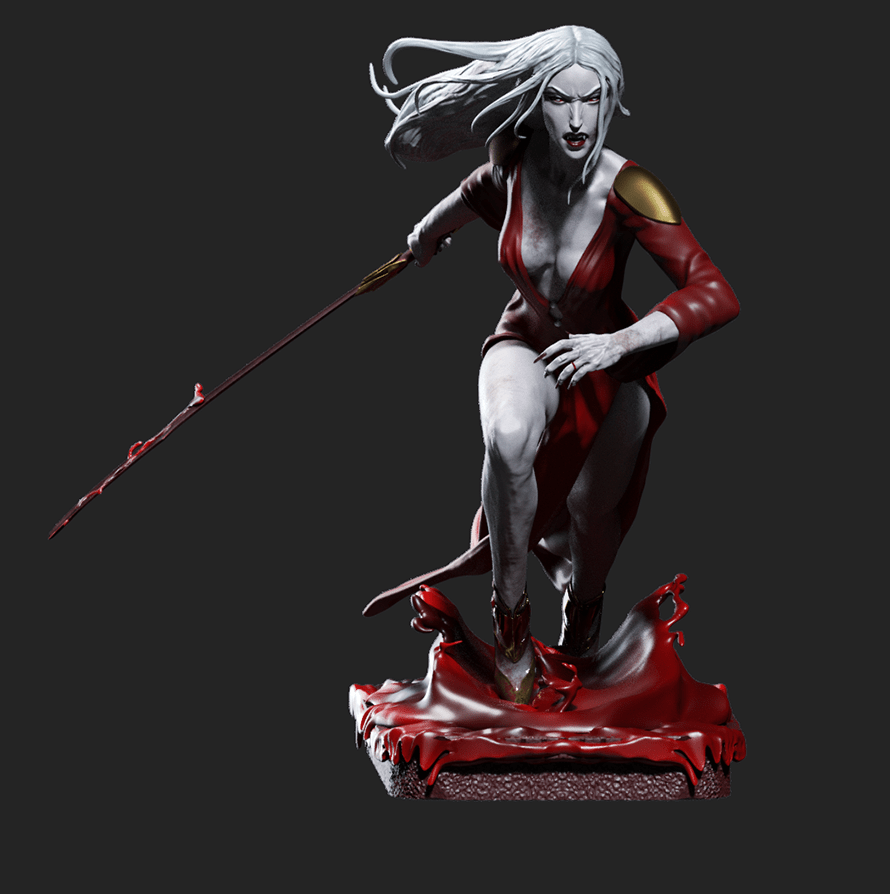 Carmilla - CA 3D Studios - Dark Forge Arts