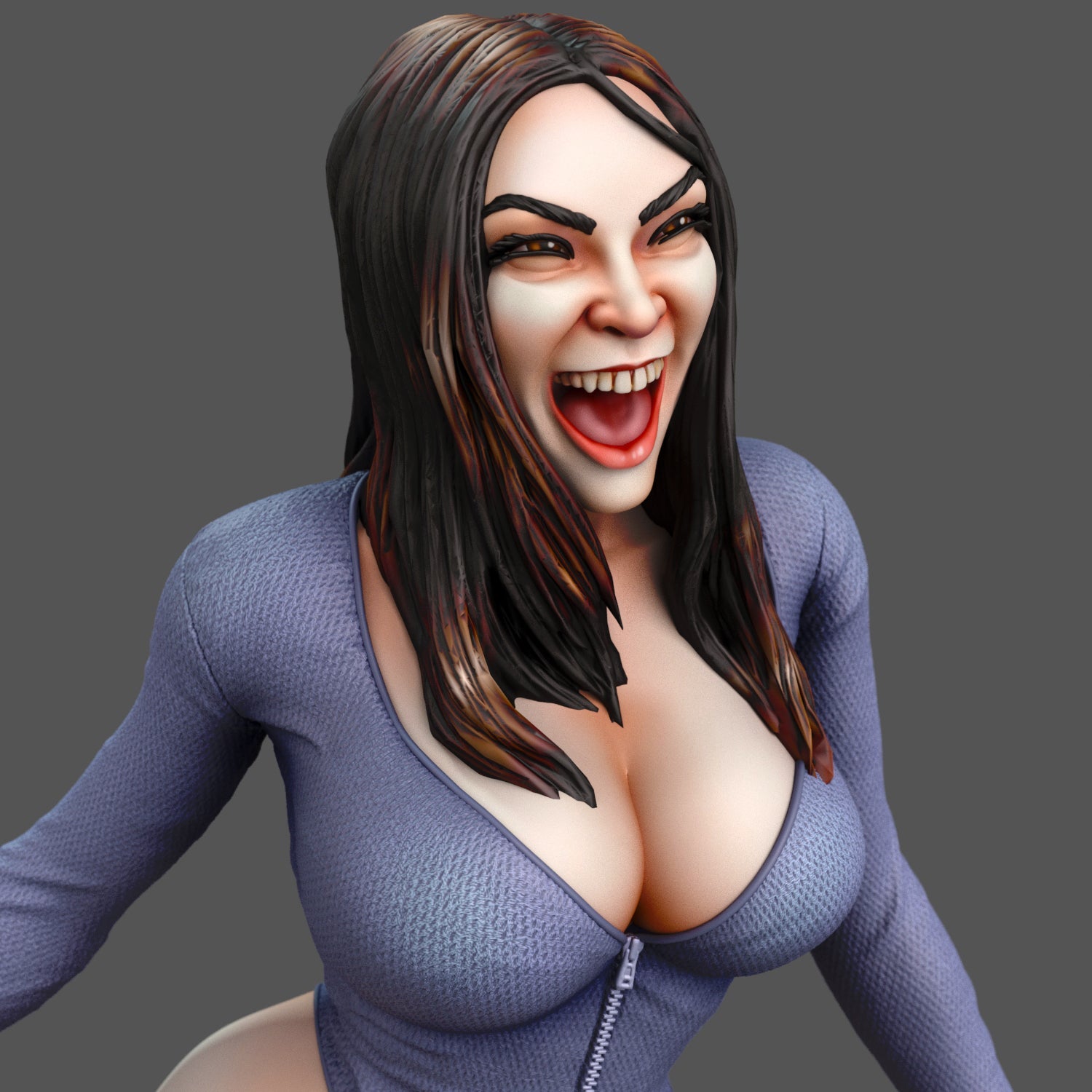 Carol the Surfer Girl - Torrida Minis - Dark Forge Arts