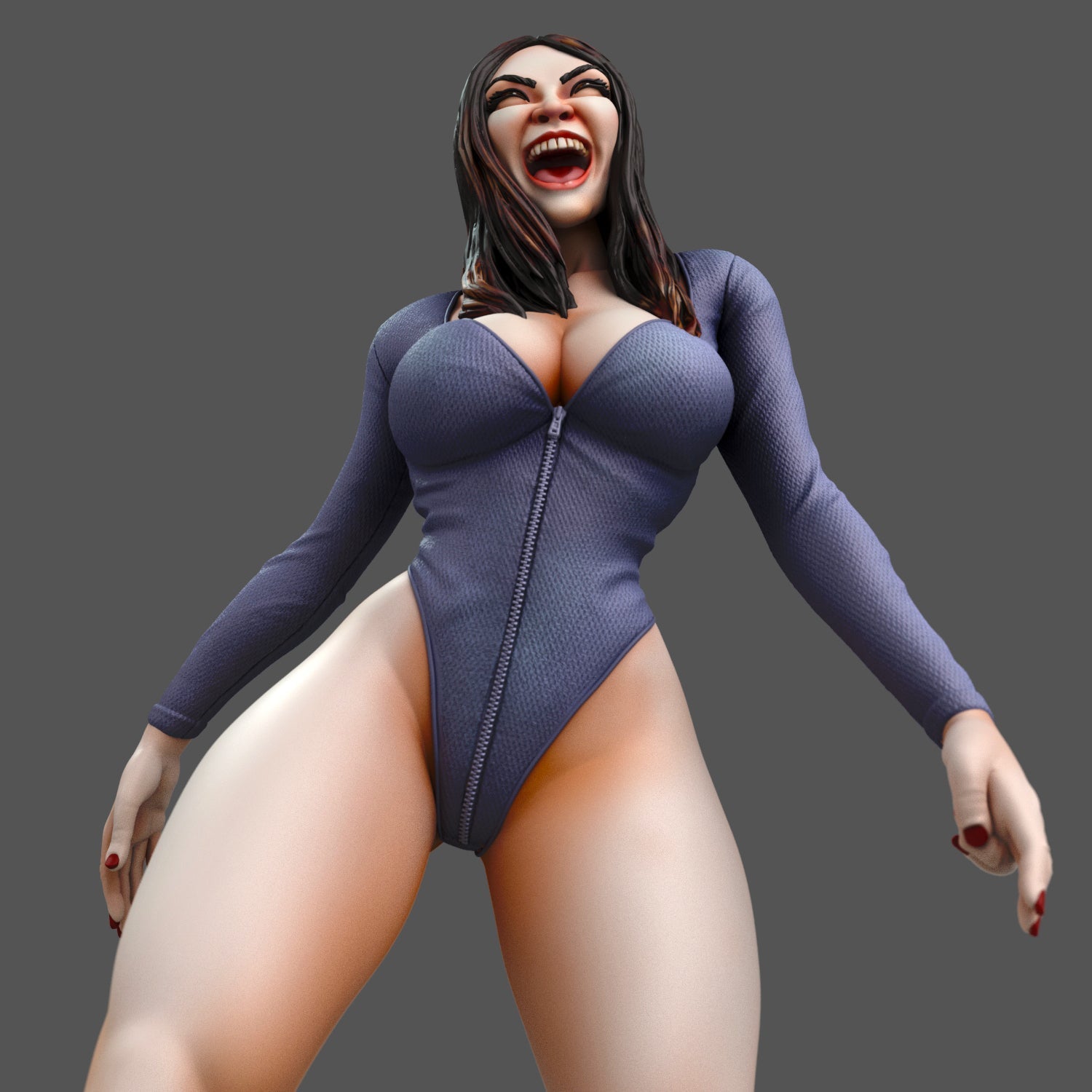 Carol the Surfer Girl - Torrida Minis - Dark Forge Arts