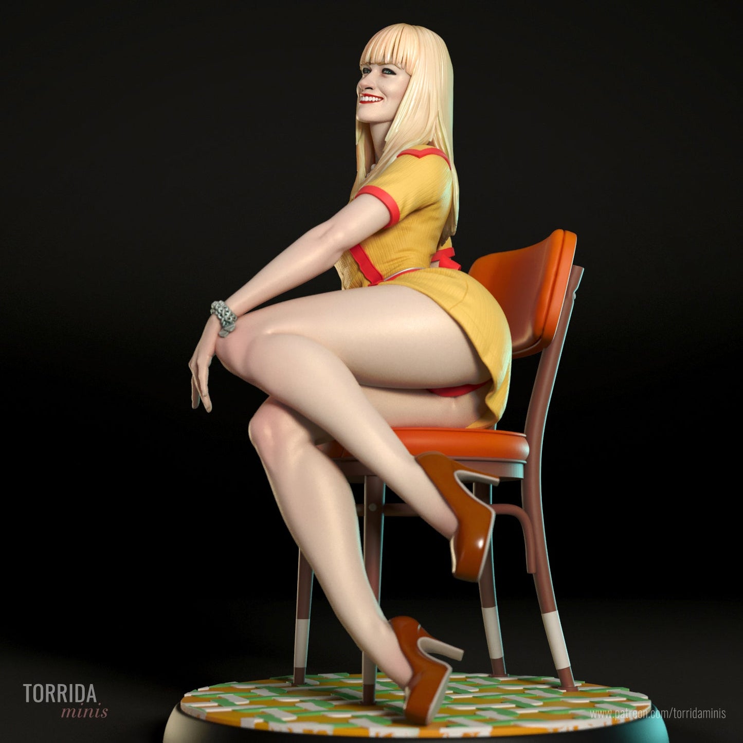Caroline Channing - Torrida Minis - Dark Forge Arts