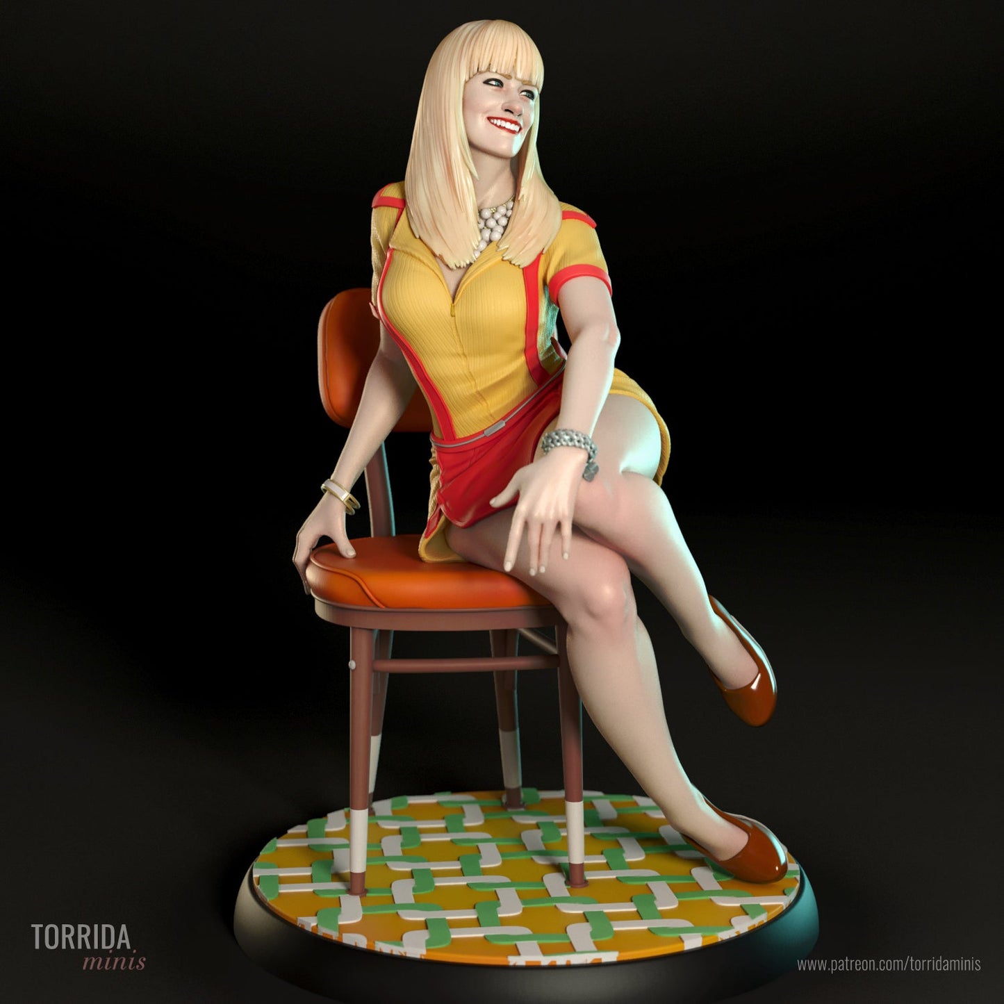 Caroline Channing - Torrida Minis - Dark Forge Arts