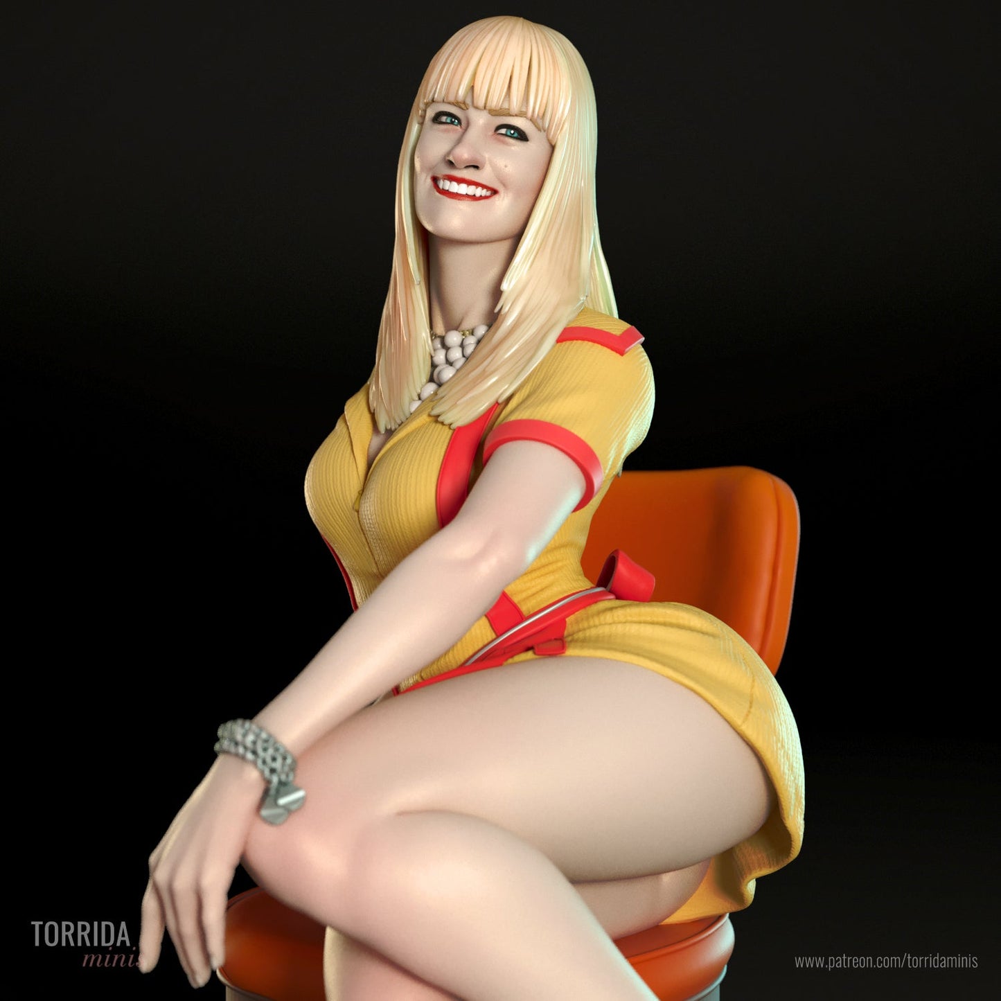 Caroline Channing - Torrida Minis - Dark Forge Arts