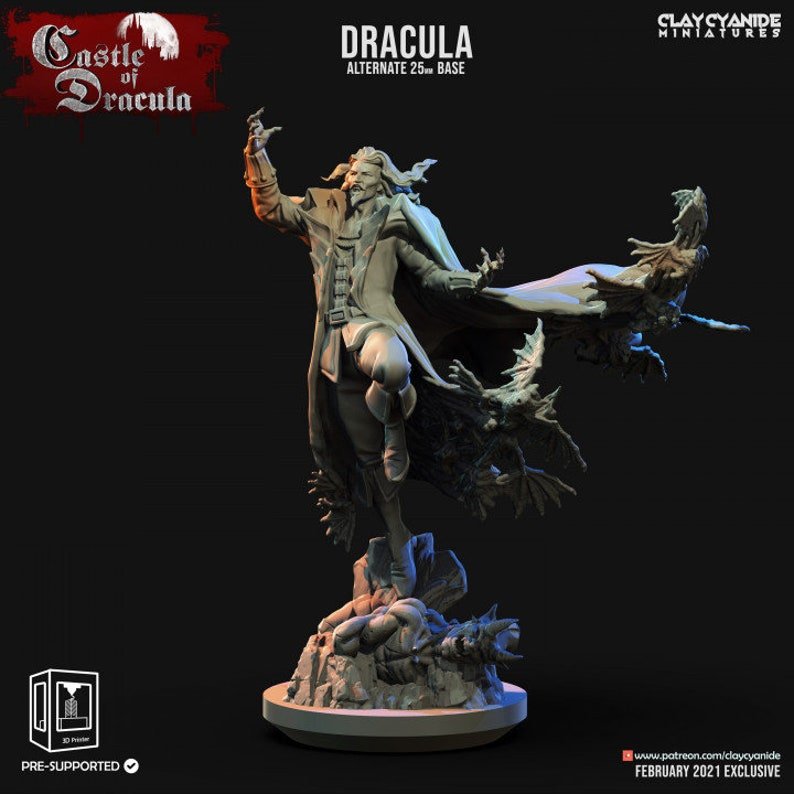 Castle of Dracula - ClayCyanide - Dark Forge Arts