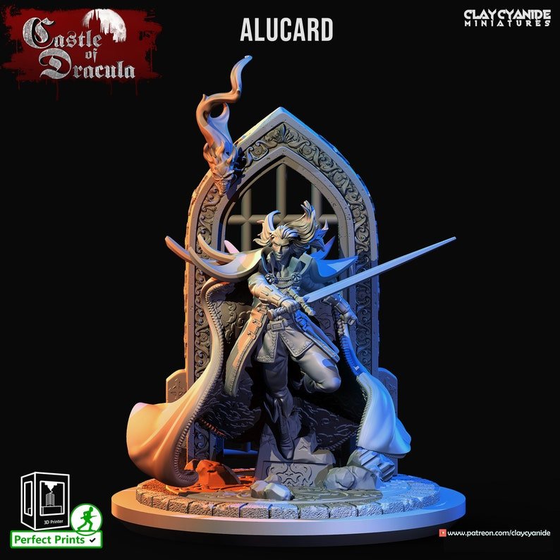 Castle of Dracula - ClayCyanide - Dark Forge Arts
