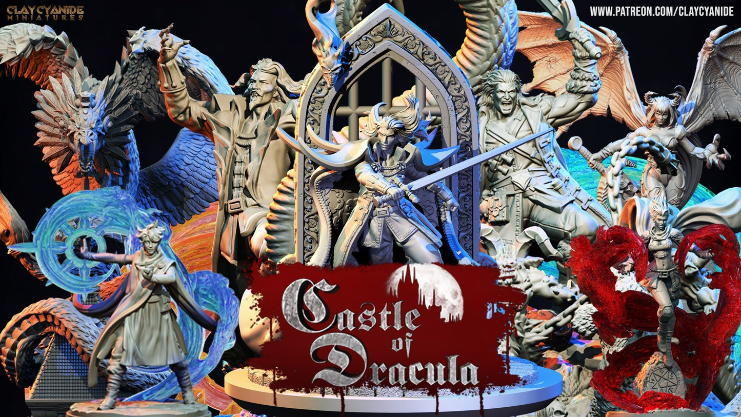 Castle of Dracula - ClayCyanide - Dark Forge Arts