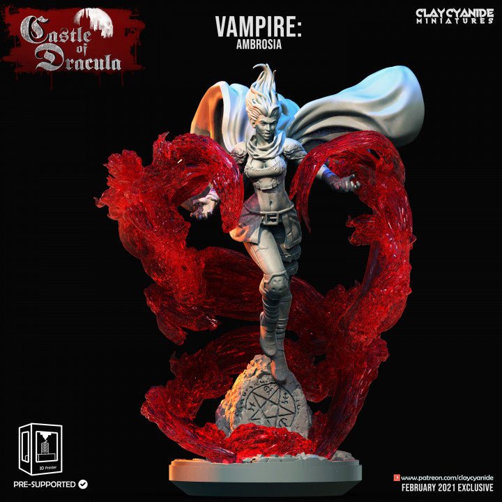 Castle of Dracula - ClayCyanide - Dark Forge Arts