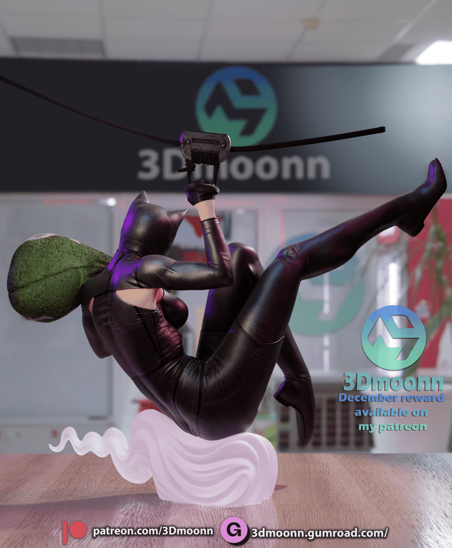 Catwoman - 3DMoonn - Dark Forge Arts