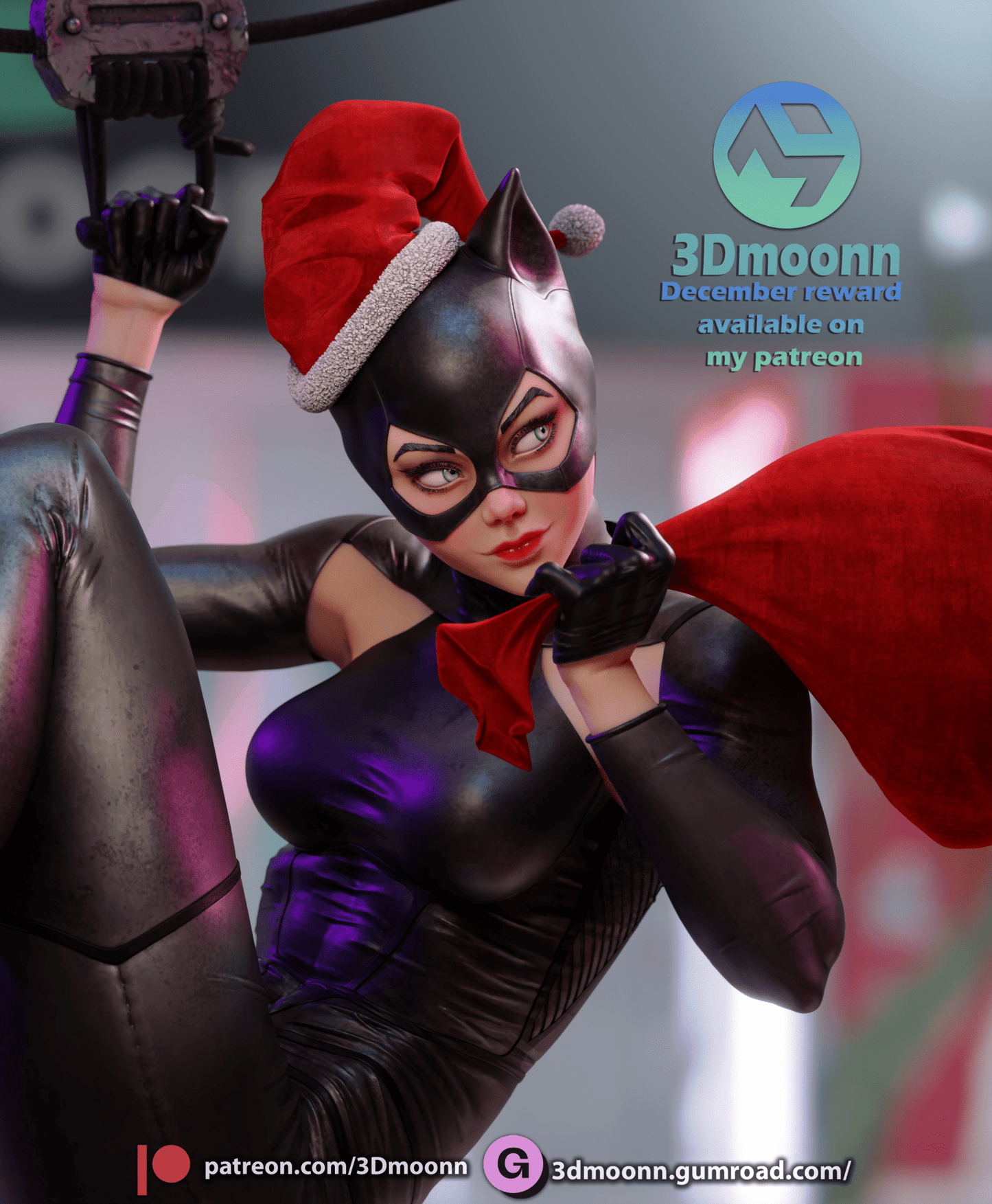 Catwoman - 3DMoonn - Dark Forge Arts