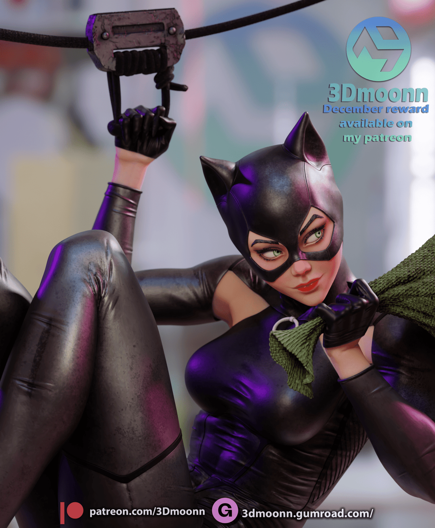Catwoman - 3DMoonn - Dark Forge Arts