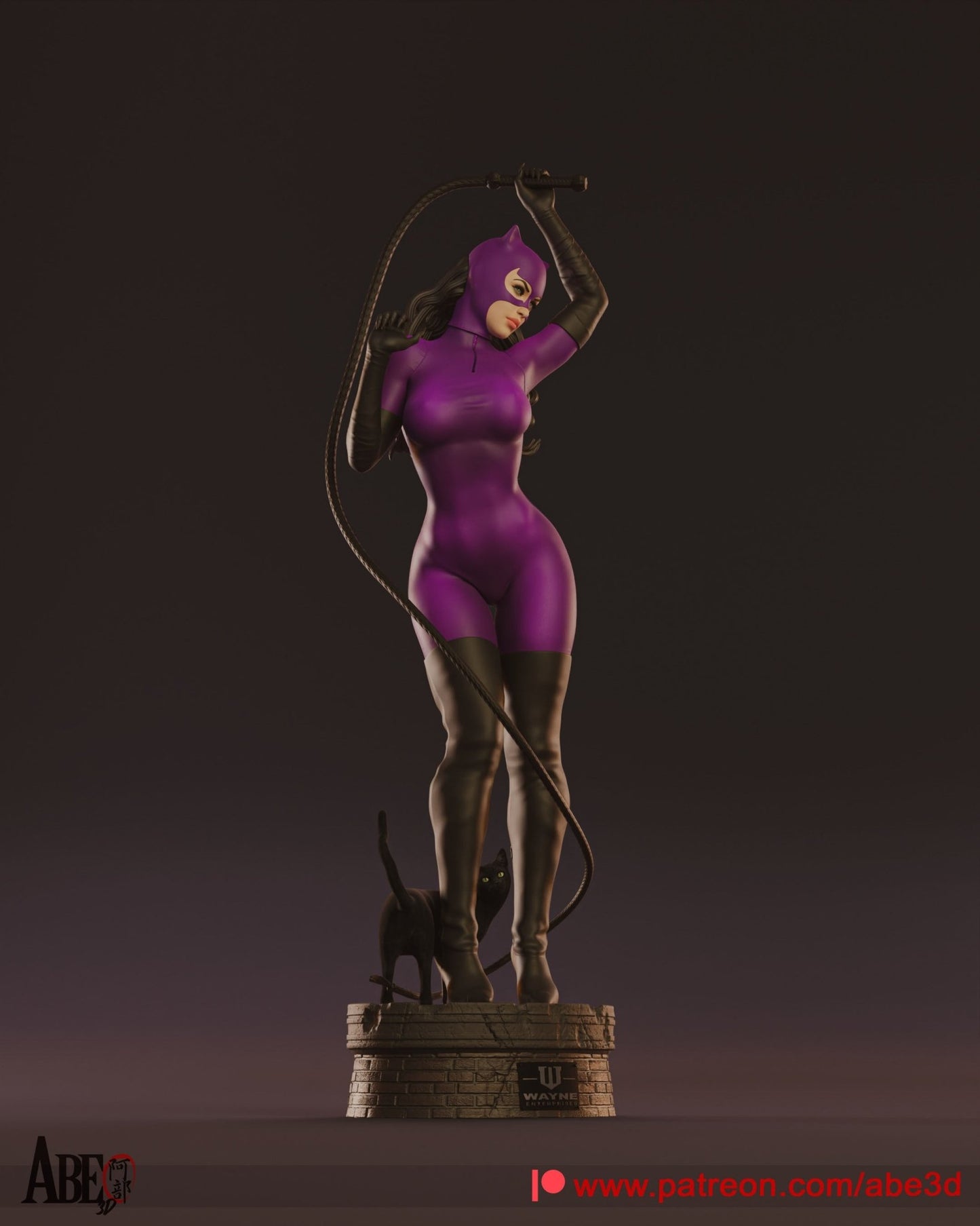 Catwoman - Abe3D - Dark Forge Arts