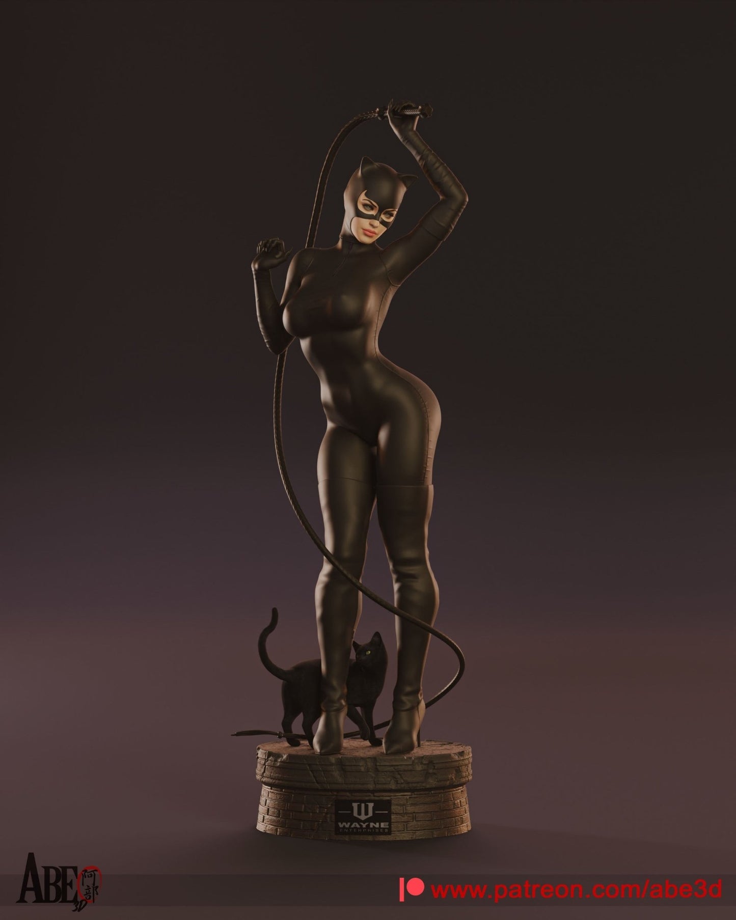 Catwoman - Abe3D - Dark Forge Arts