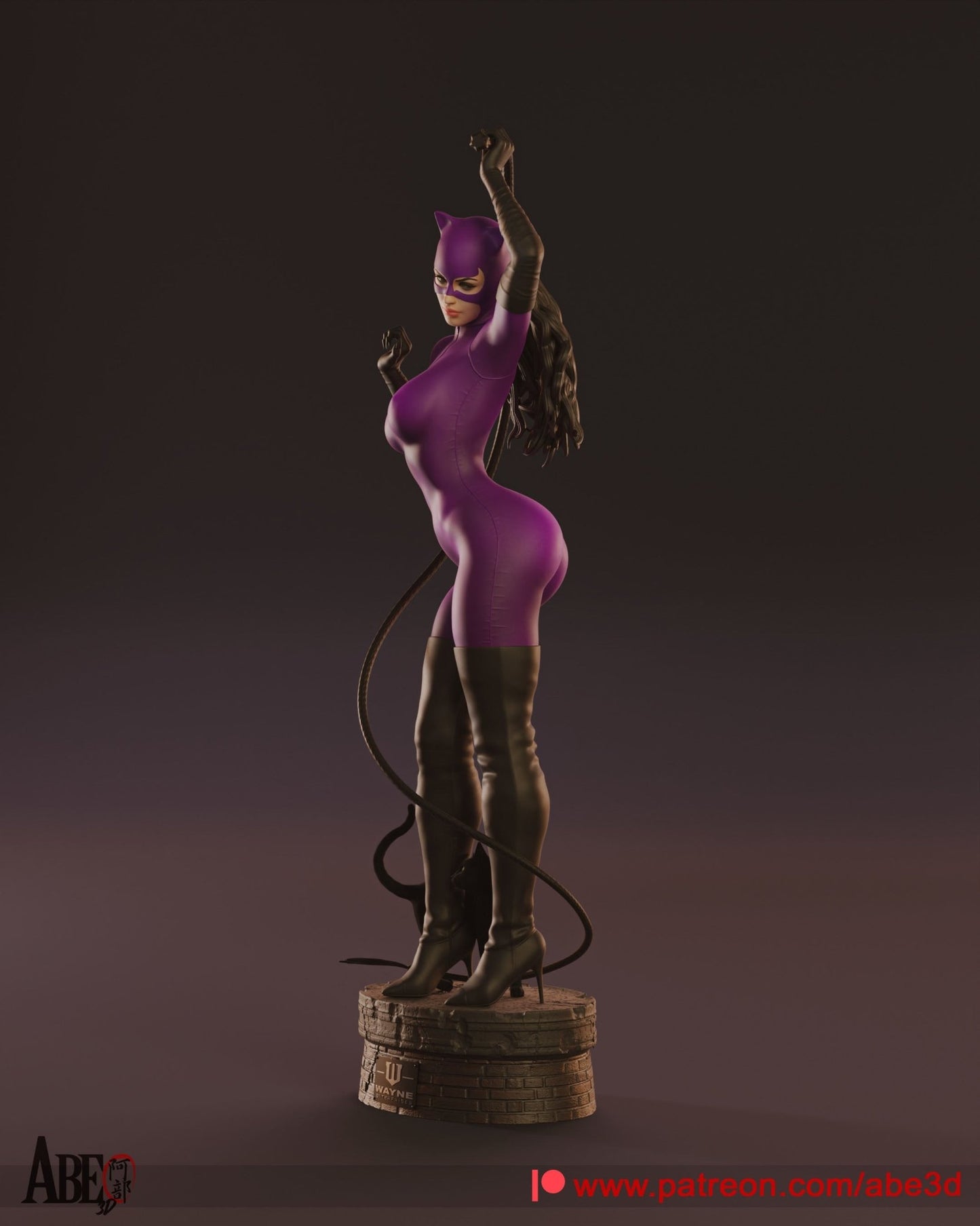 Catwoman - Abe3D - Dark Forge Arts