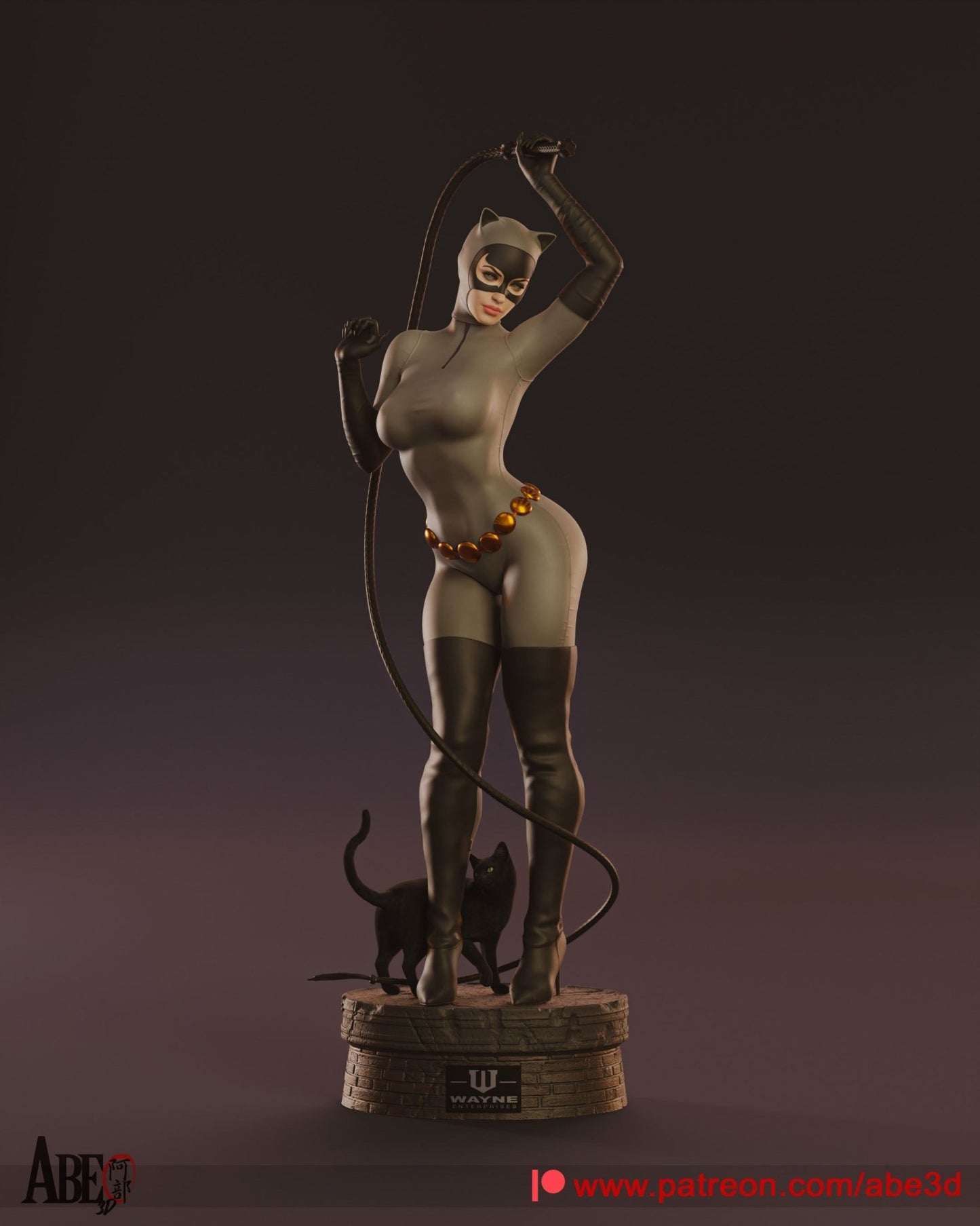 Catwoman - Abe3D - Dark Forge Arts