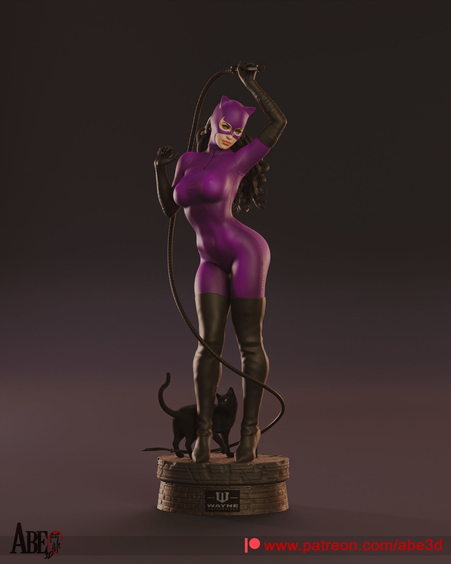 Catwoman - Abe3D - Dark Forge Arts