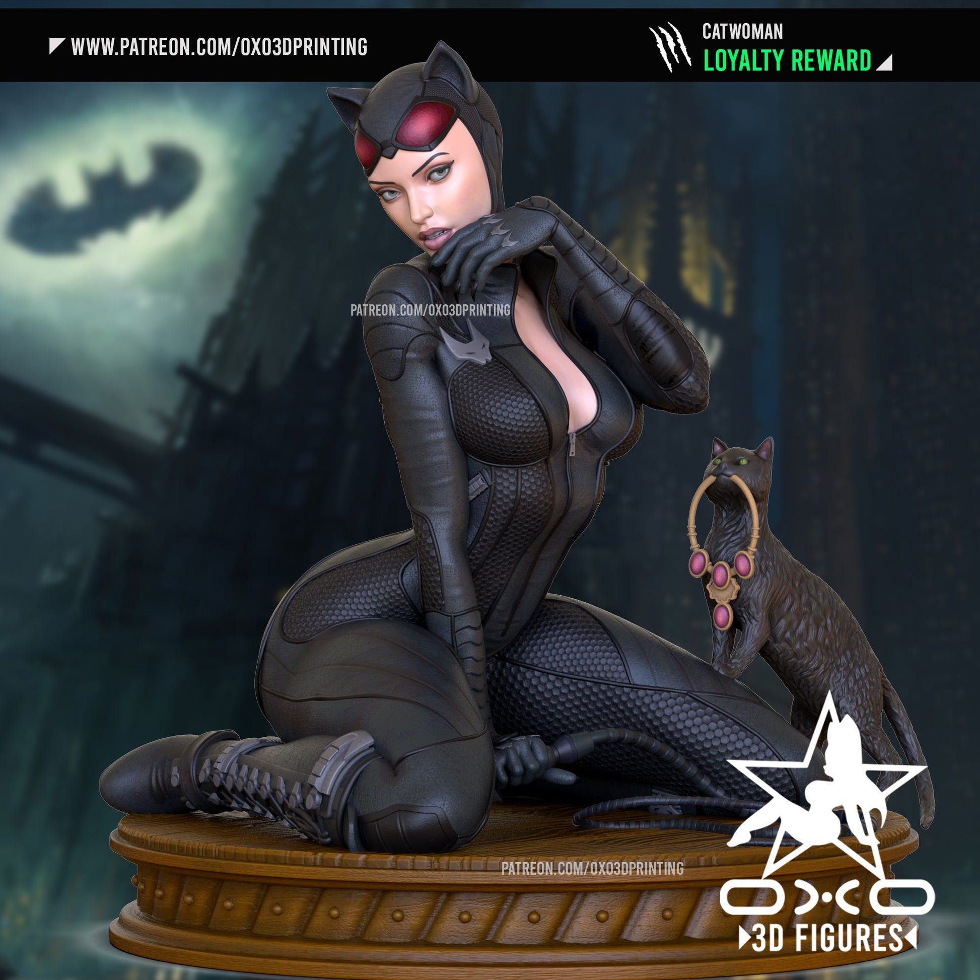 Catwoman - OXO3D - Dark Forge Arts