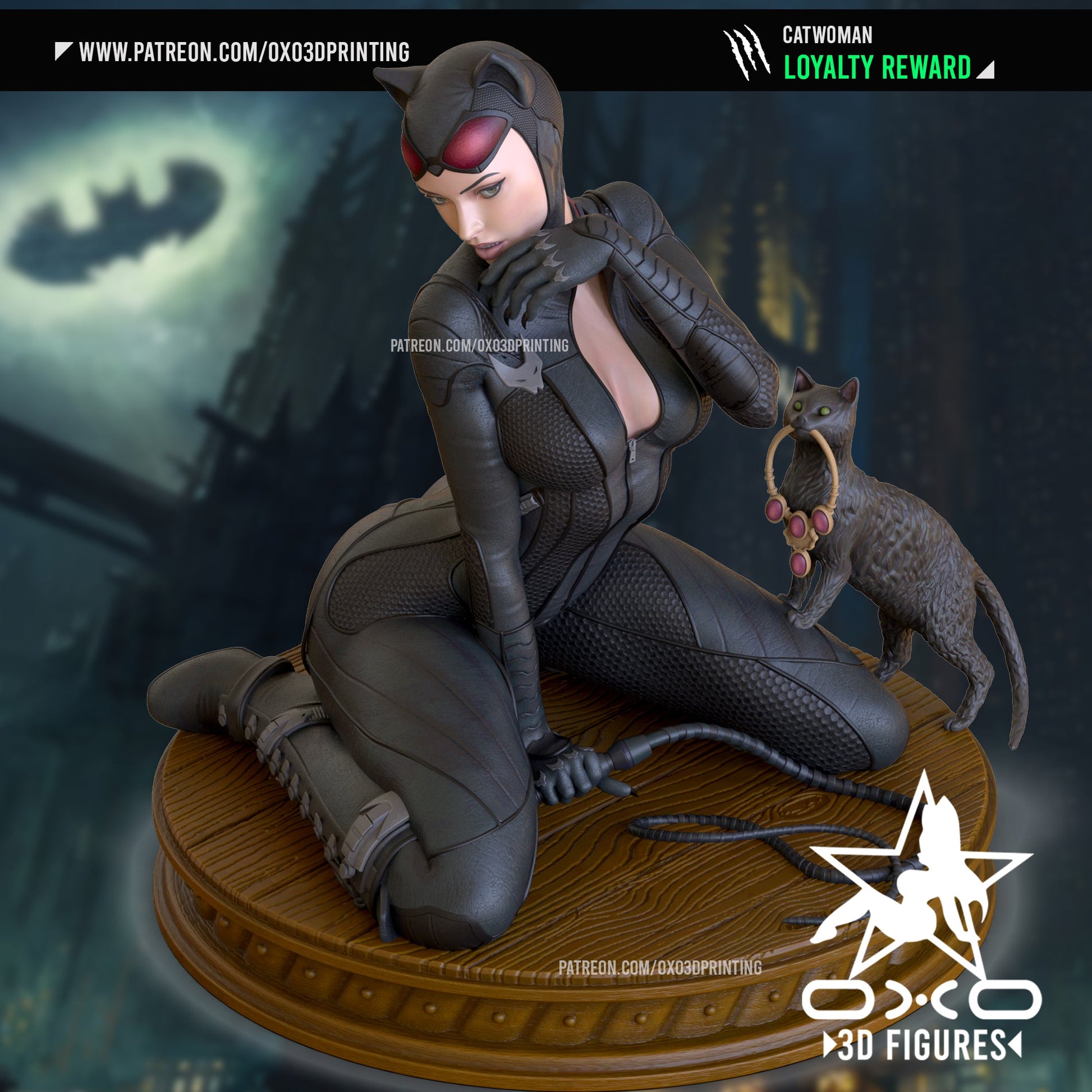 Catwoman - OXO3D - Dark Forge Arts