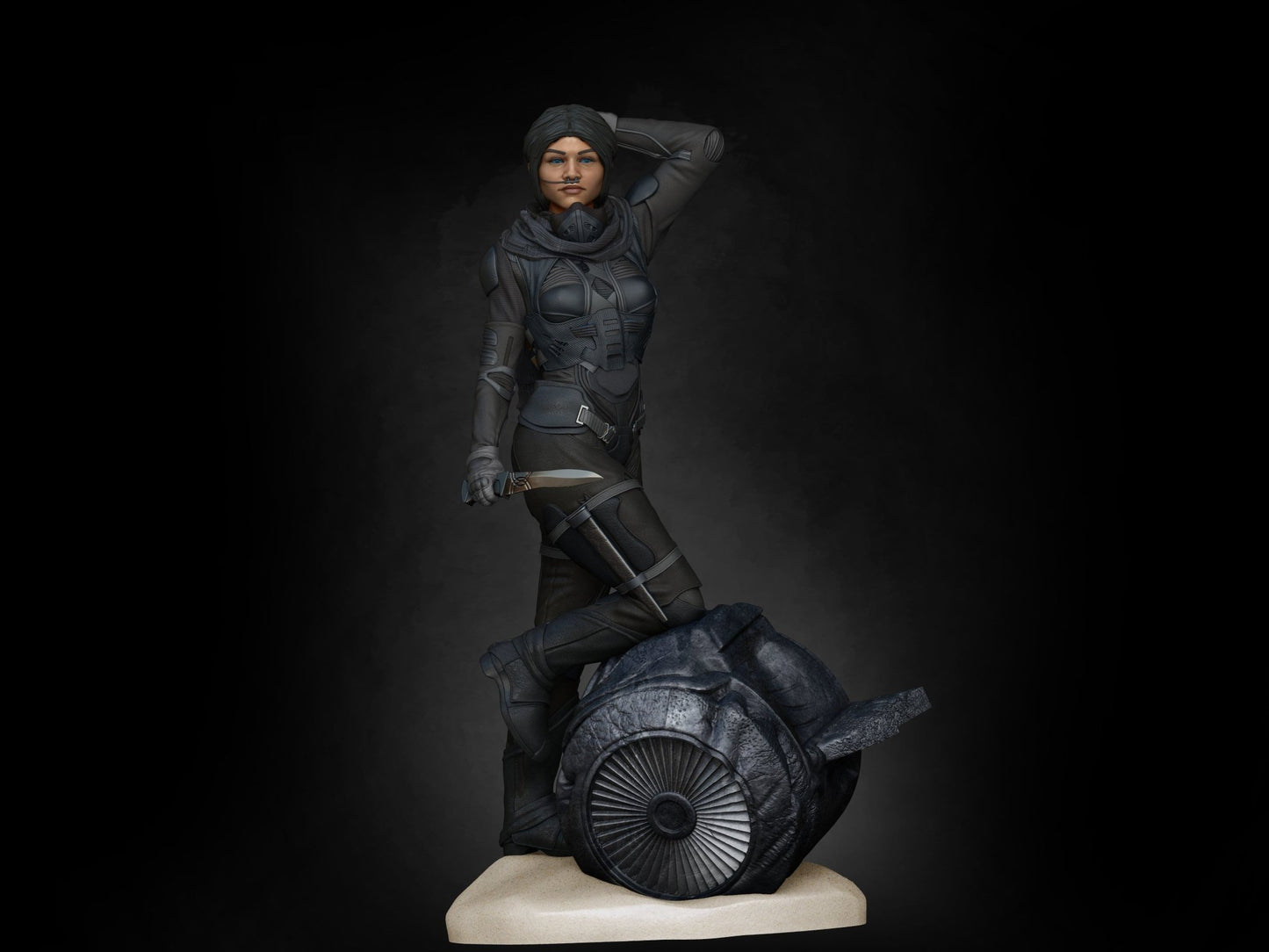Chani Dune - Artifex3D - Dark Forge Arts