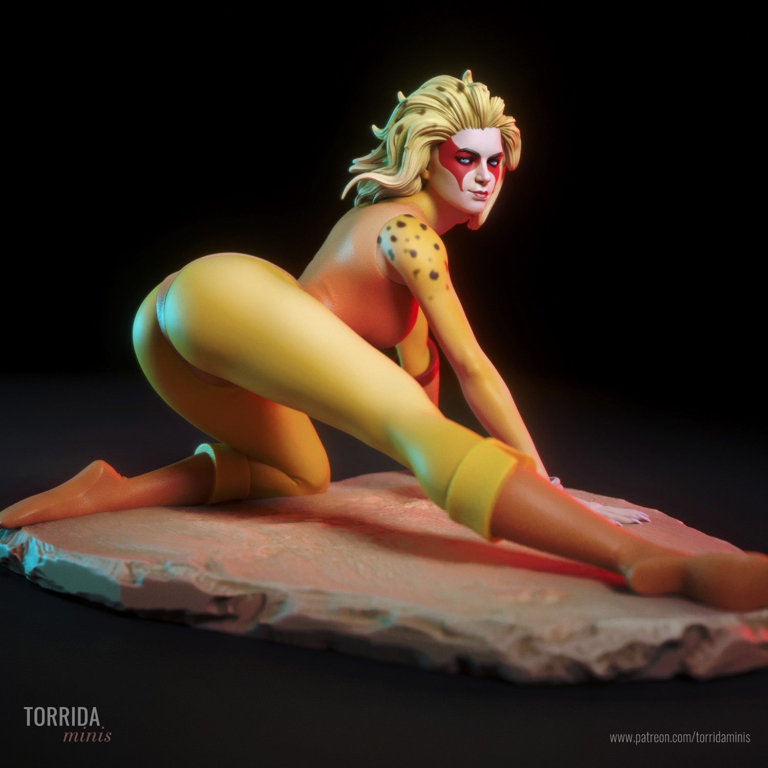Cheetara - Torrida Minis - Dark Forge Arts