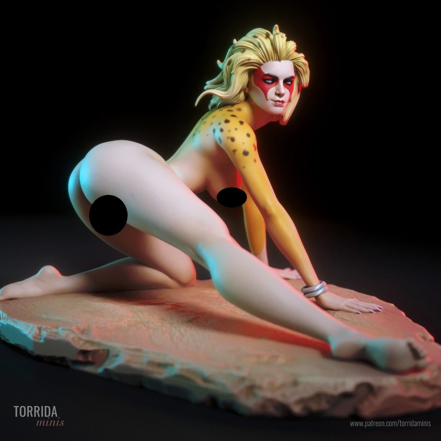 Cheetara - Torrida Minis - Dark Forge Arts