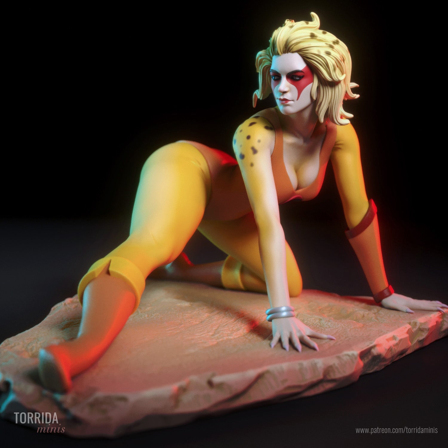 Cheetara - Torrida Minis - Dark Forge Arts