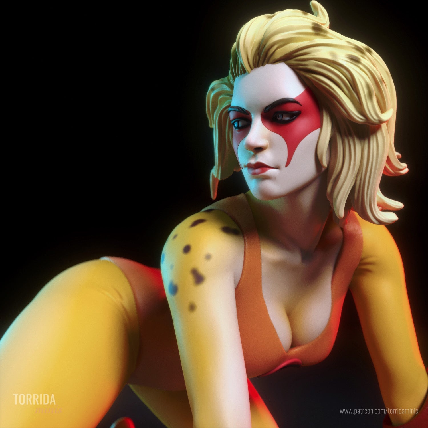 Cheetara - Torrida Minis - Dark Forge Arts