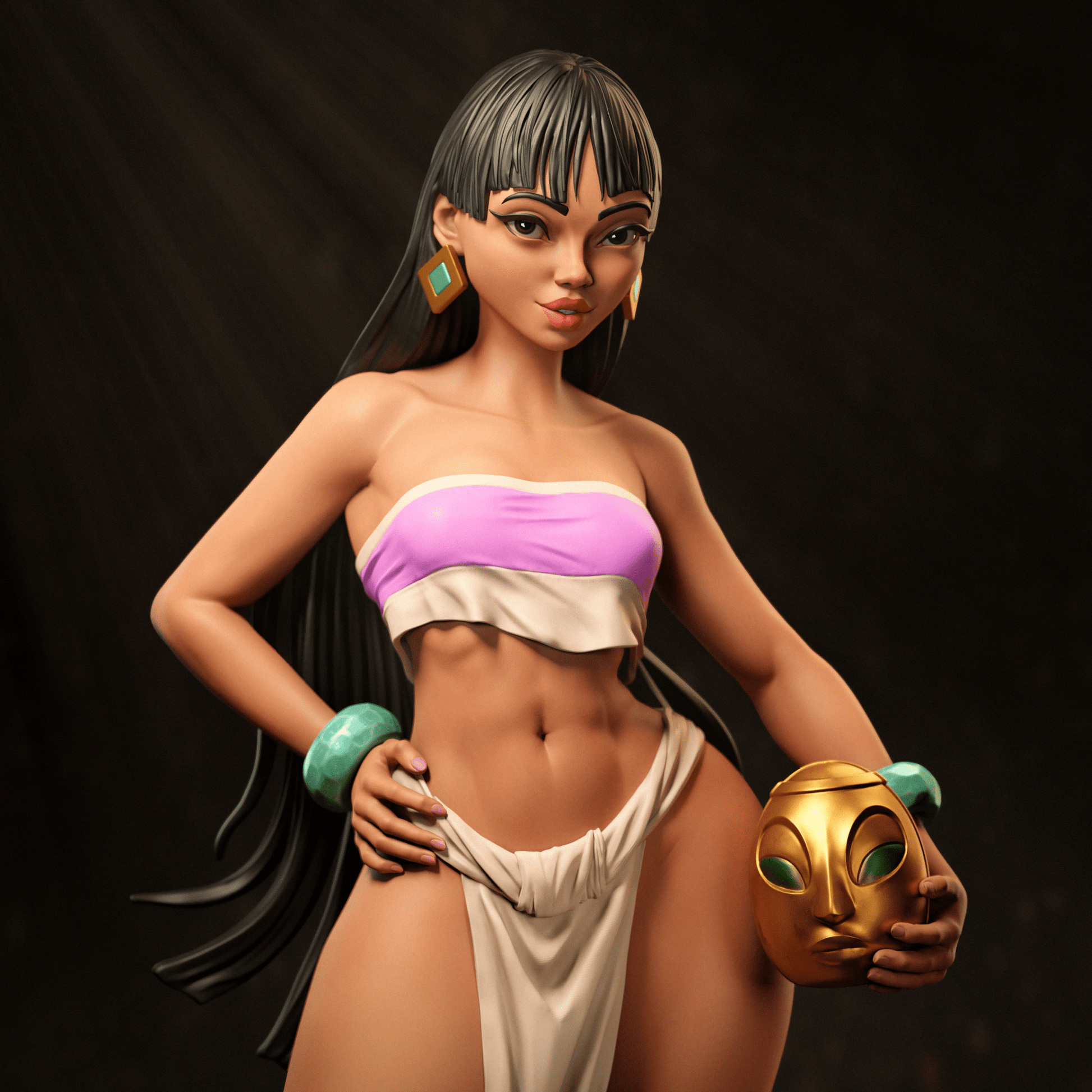 Chel - CA 3D Studios - Dark Forge Arts