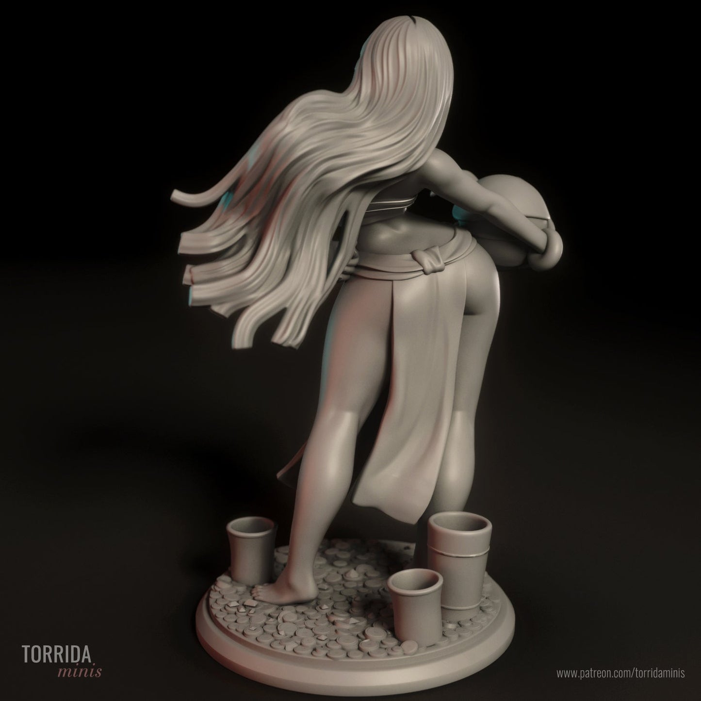 Chel V1 - Torrida Minis - Dark Forge Arts