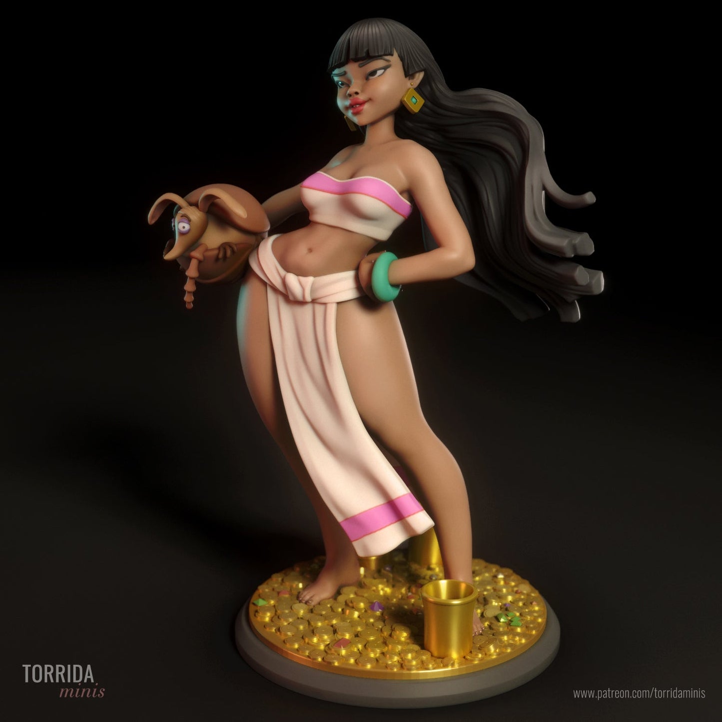 Chel V1 - Torrida Minis - Dark Forge Arts