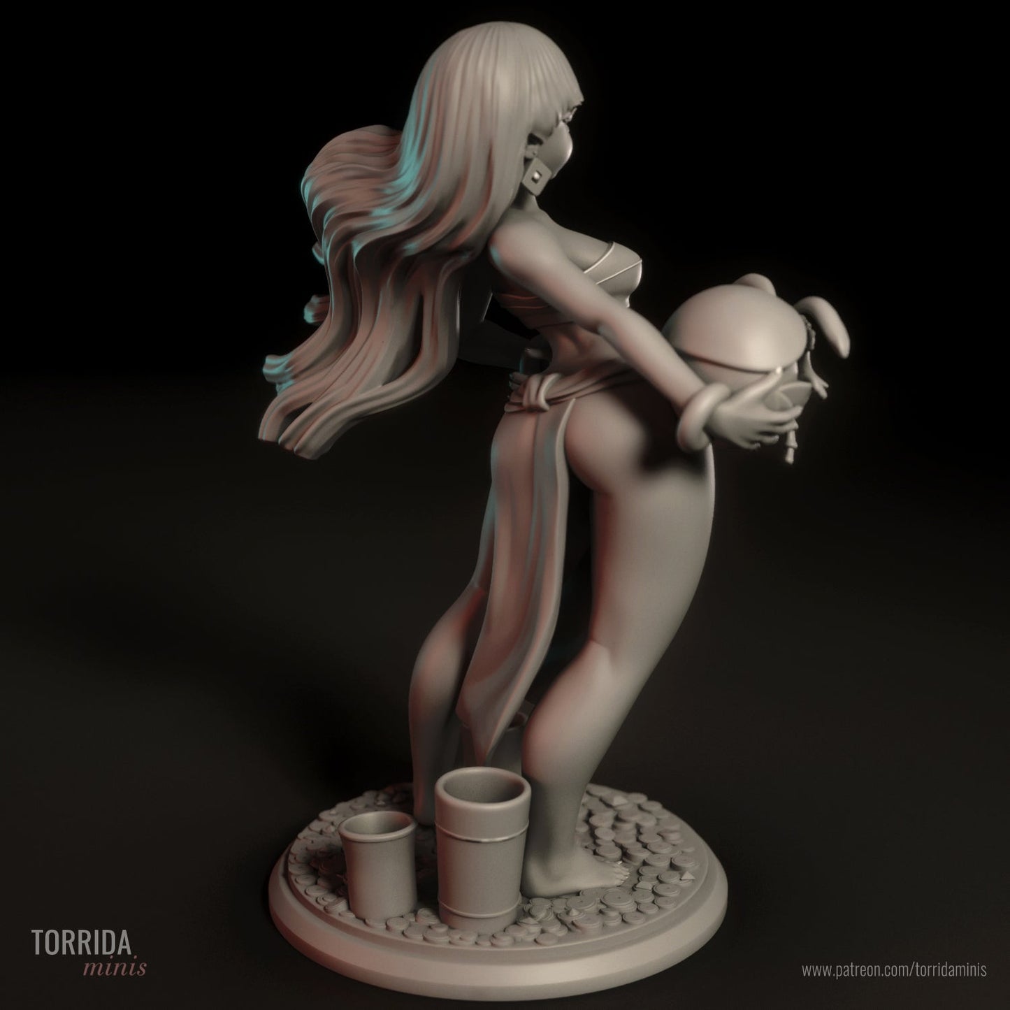 Chel V1 - Torrida Minis - Dark Forge Arts