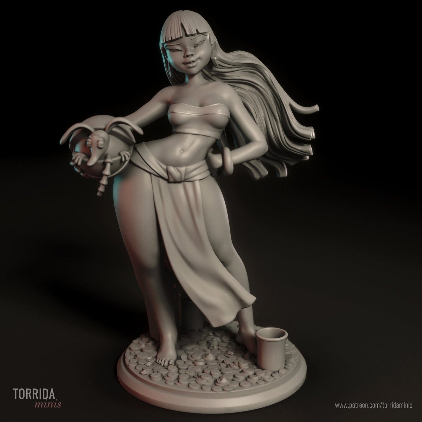 Chel V1 - Torrida Minis - Dark Forge Arts
