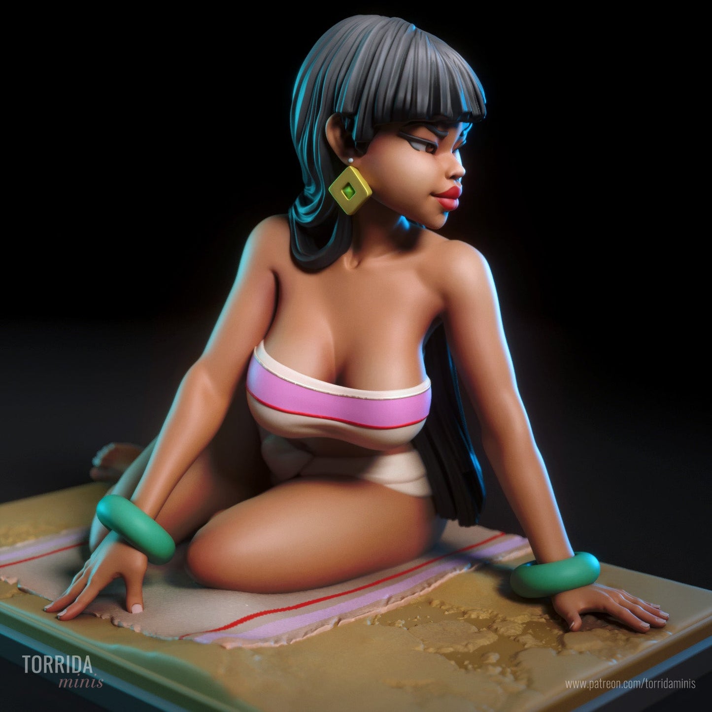 Chel v2 - Torrida Minis - Dark Forge Arts
