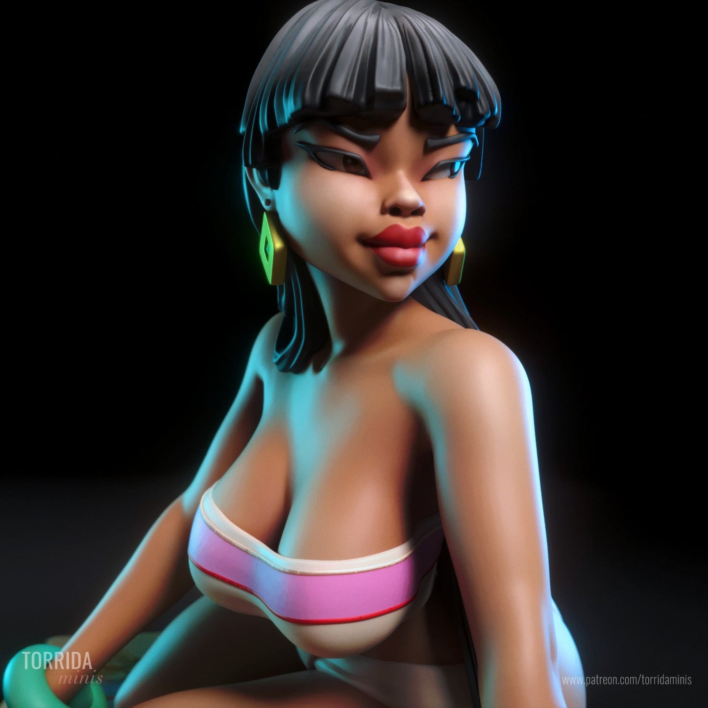 Chel v2 - Torrida Minis - Dark Forge Arts