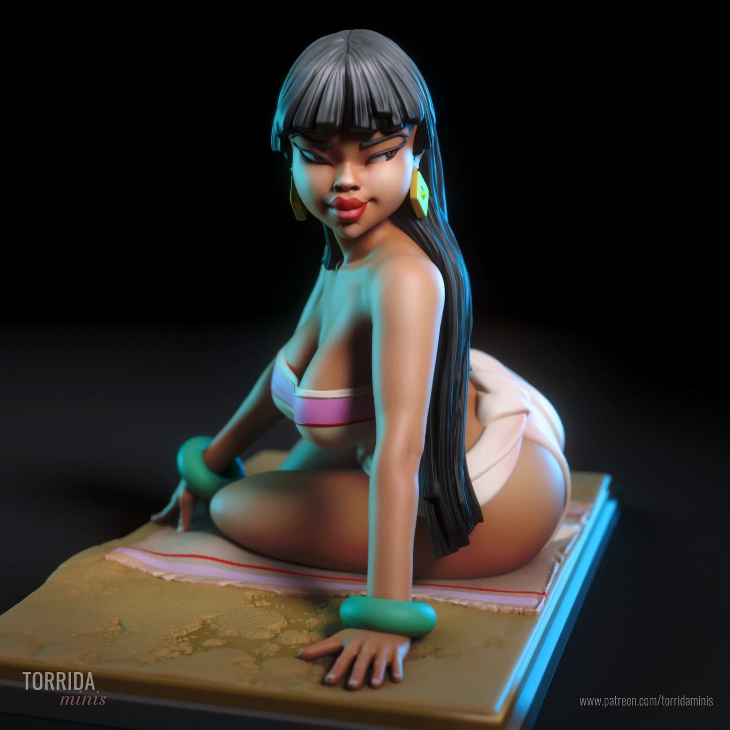 Chel v2 - Torrida Minis - Dark Forge Arts