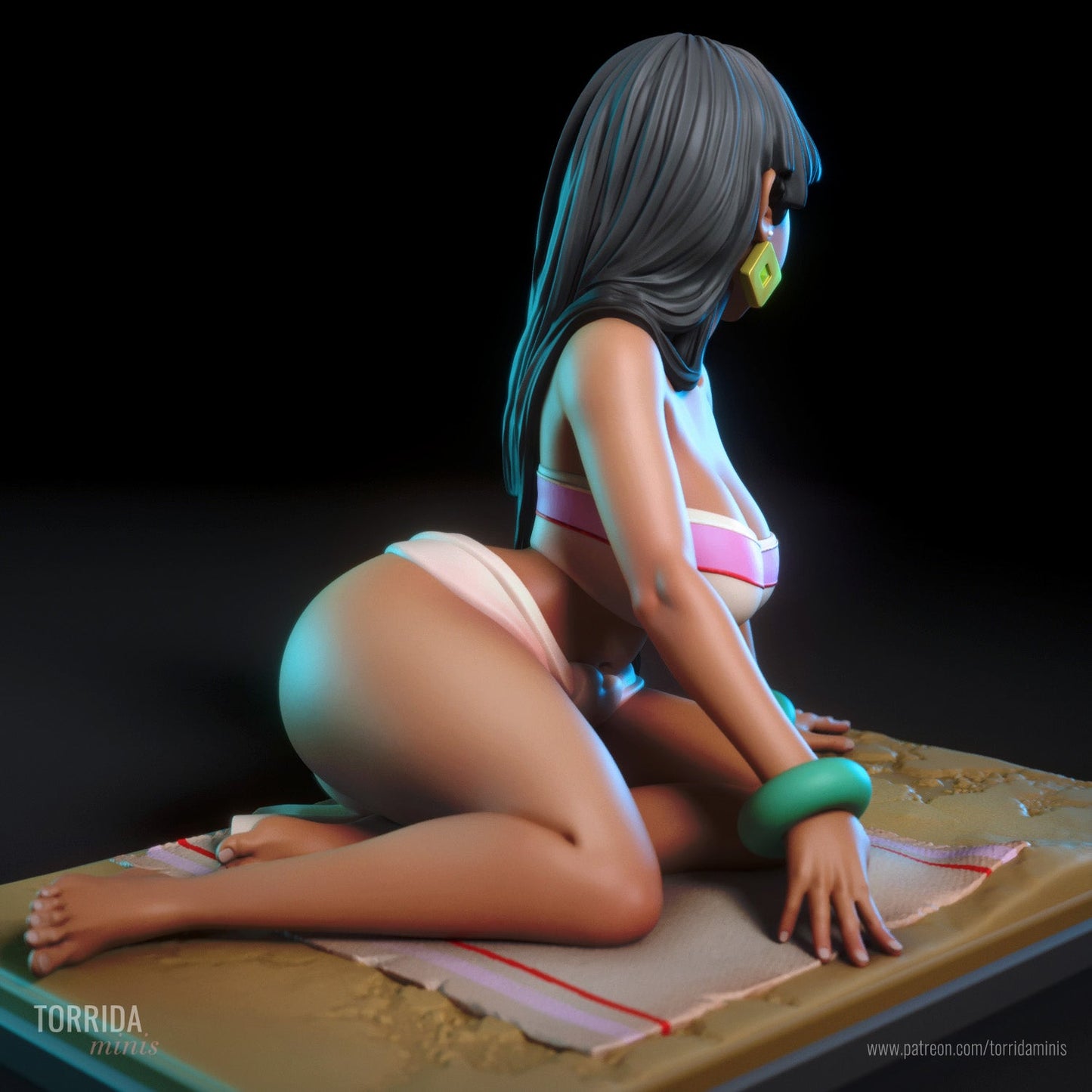 Chel v2 - Torrida Minis - Dark Forge Arts